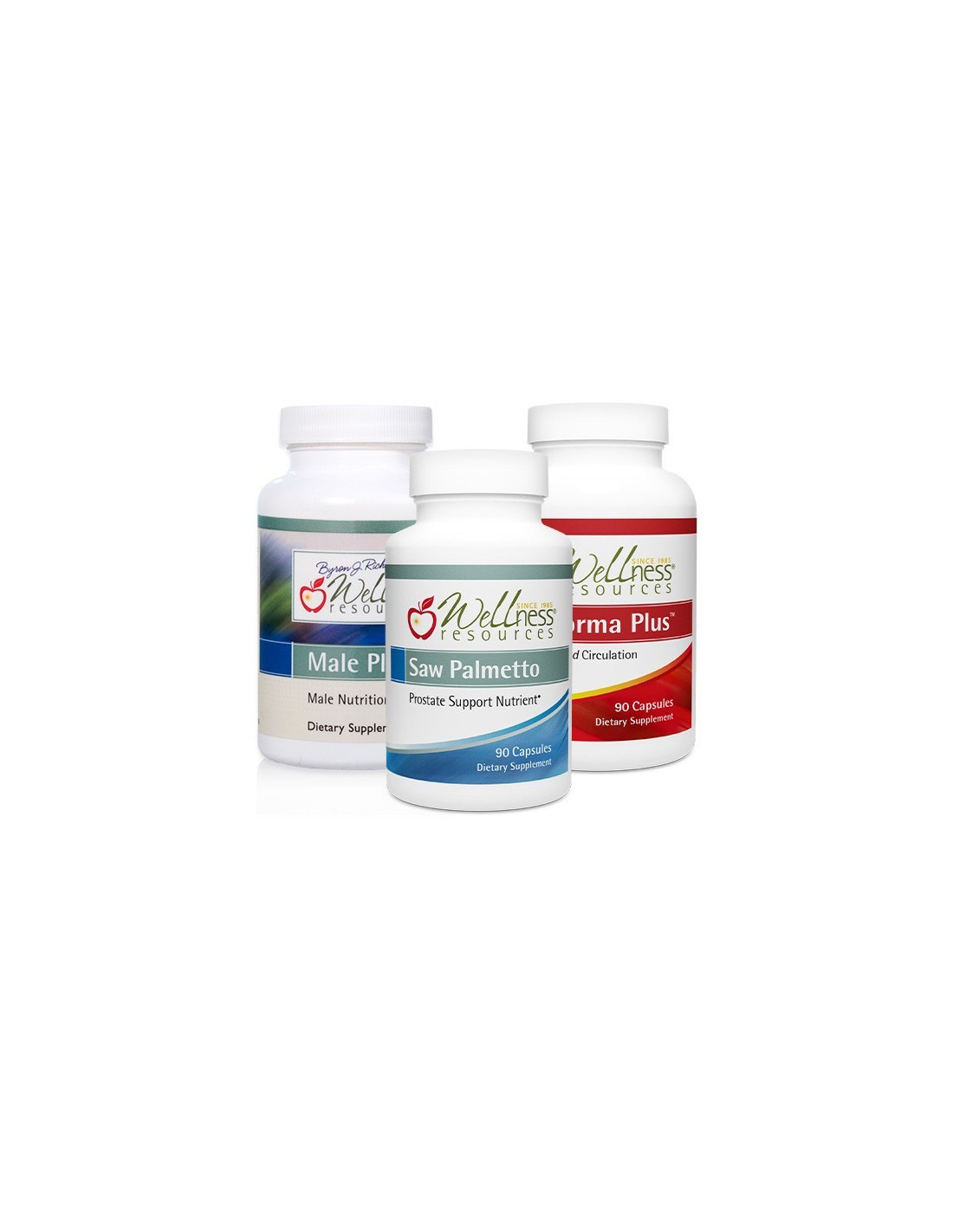 Male Support Package - Nutrients for Stamina, Drive, Prostate Health